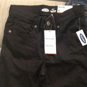 NWT Boys Old Navy Karate black denim  Size 8